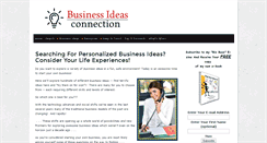 Desktop Screenshot of business-ideas-connection.com