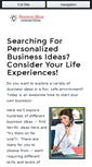 Mobile Screenshot of business-ideas-connection.com